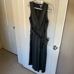 H&M satin jumpsuit
